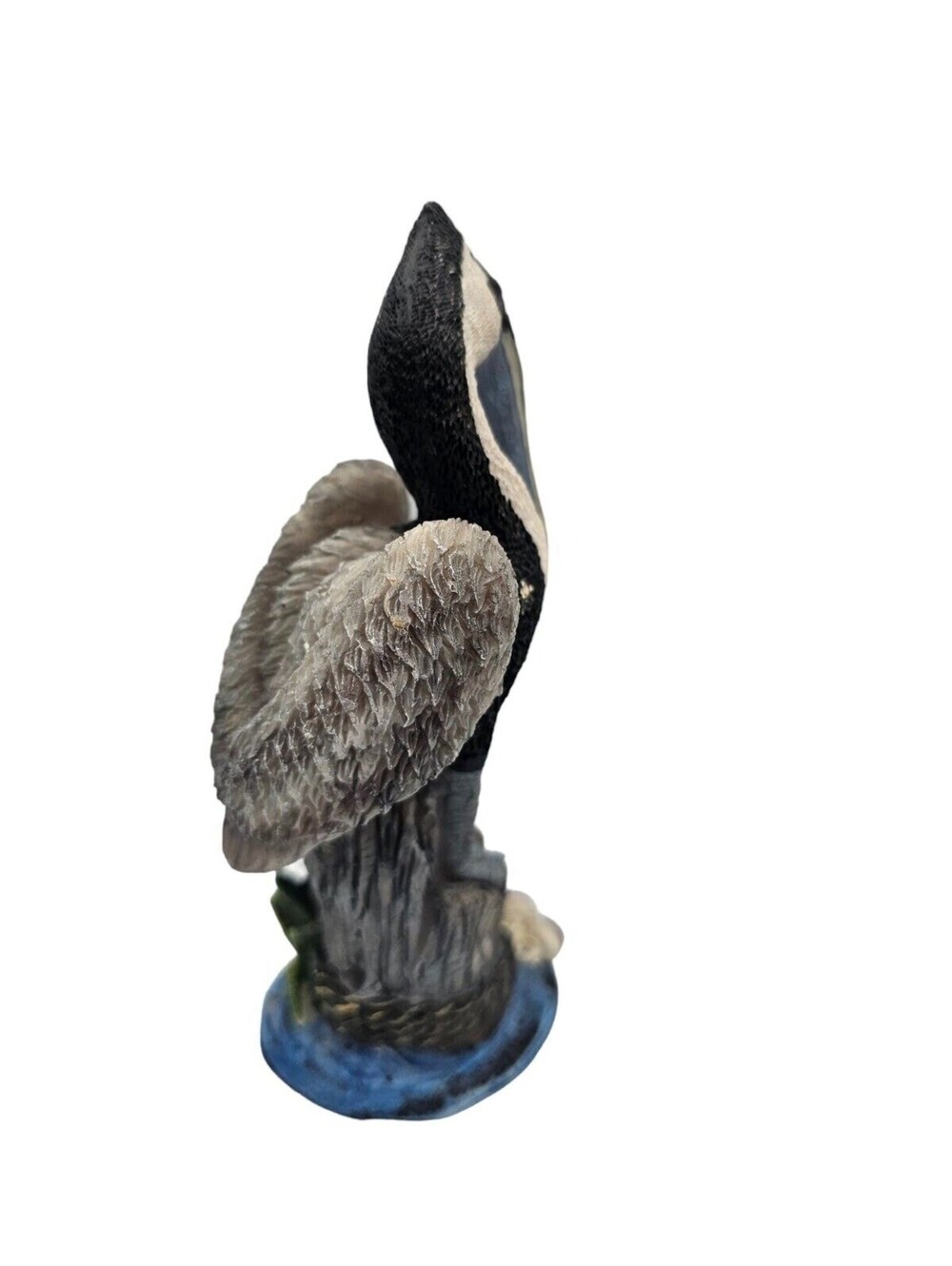 Vintage 1960s 6" Tall Hand Painted Pelican Figure Nautical Ocean Bird - Picture 3 of 6